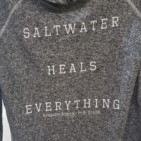 Coastal Classics/San Diego Gray Hoodie - Picture 4 of 4